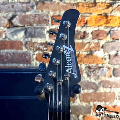 Alvarez Villain Electric Guitar w/ Modulus Graphite Neck & Fender TSA HSC (1980s - Black) image 3