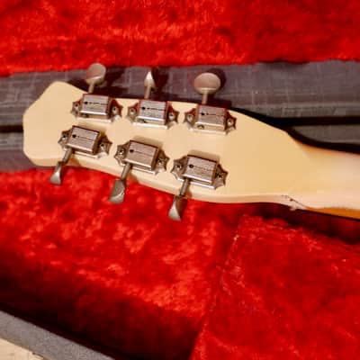 Danelectro Deluxe Model 6037 DC-3 1959 - Walnut image 10
