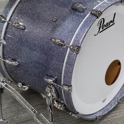 PEARL 4PC MASTERS MAPLE/GUM 22-10-12-16 SHELL PACK CRYSTAL RAIN - FLOOR MODEL image 2