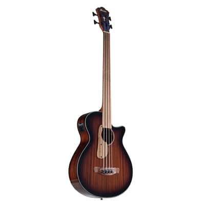 Ibanez AEGB24FE-MHS Mahogany Sunburst High Gloss - Acoustic Bass imagen 1
