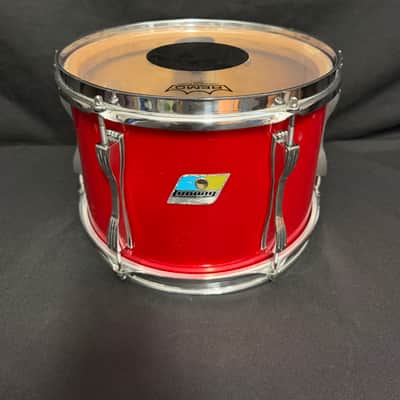Ludwig Mach 5 24" - 12" -13" - 16" + Snare 14" x 5" Drumset 1971 - Red Cortex image 18