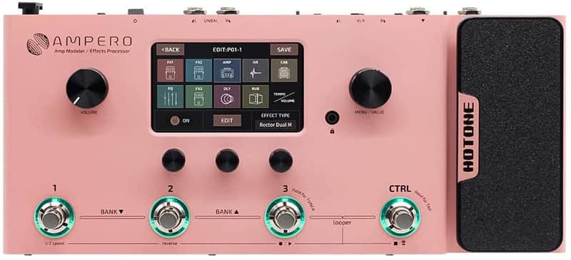 Hotone Ampero MP-100 Guitar Bass Amp Modeling IR Cabinets Simulation Multi Language Multi-Effects(Ship from US Warehouse For Prompt Delivery) image 1