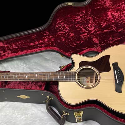NEW! Taylor Next Generation Builder's Edition 814ce Adirondack Spruce/Honduran Rosewood - Natural - 4.8lbs - Prototype - Authorized Dealer - G07659 image 13