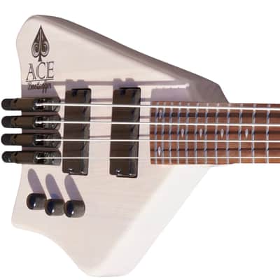 Bootlegger Guitar 30” Scale Ace 4 Headless 2026 - Phantom Gringo image 4