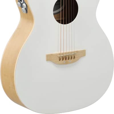 Ovation Applause AEO-69 Jump Grand Auditorium Acoustic-Electric Guitar, Solid Spruce Top, Blank Canvas image 1