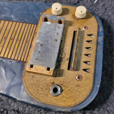 1957 Supro Lap Steel Mother of Pearl image 12