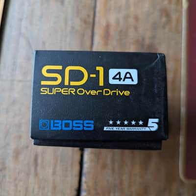 Boss SD-1-4A 40th Anniversary Super Overdrive 2021 - Black / Yellow image 7