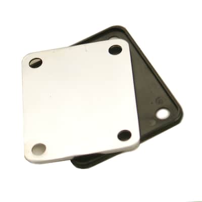Replacement Metal Neck Plate For bolt-on neck Guitars ,w/4 Screws ,Chrome image 5