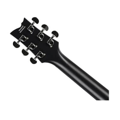 Ortega Guitars OBJ350/6-SBK Raven Series 6-String Banjo - Black - Open Box image 5