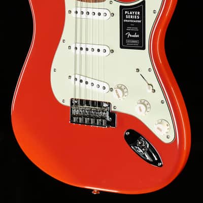 Fender LTD Player Stratocaster Pau Ferro Fiesta Red (199) image 1