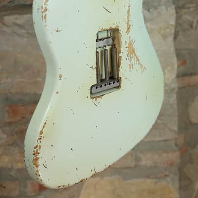 FRANCHIN Neptune J P90 Heavy Relic - Faded Sonic Blue image 17