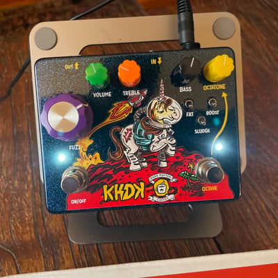 KHDK Electronics Unicorn Blood II Limited Edition Octave Fuzz 2020 - Space Sparkle Dark Matter Graphic image 10