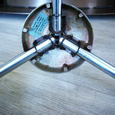 Vintage RARE 1950's Atlas CS-33 microphone floor stand MS10C MS12C MS11C CS42 CS32 Shure Electro Voice # 2 image 11