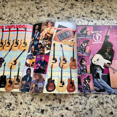 Fender Frontline Magazine Adrian Belen 1994 stratocaster telecaster acoustic Jeff beck D'Aquisto Dick Dale Clarence White buddy guy Fred Stuart image 4