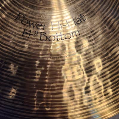 Paiste 14" Signature Power Hi-Hat Cymbals (Pair) 1989 - Present - Traditional image 4