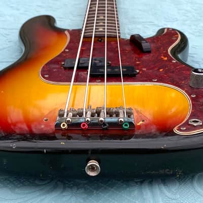 Fender Precision Bass 1966 - Sunburst image 4