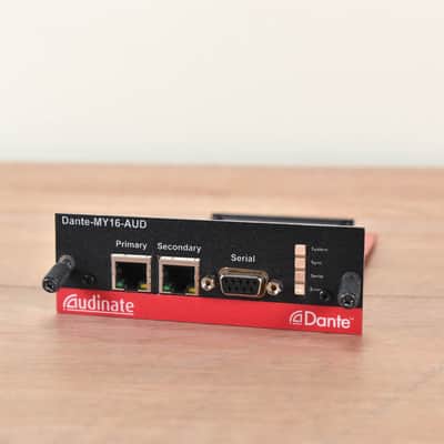 Audinate Dante-MY16-AUD Dante Network Card CG00YYR image 1