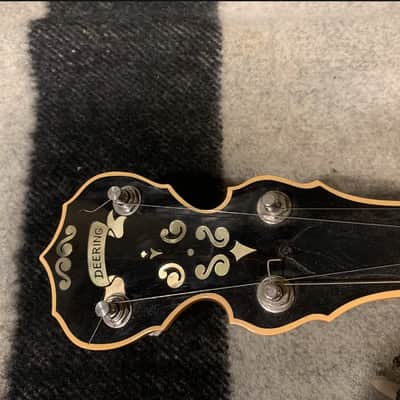 Deering Calico 5-String Banjo - Natural image 6