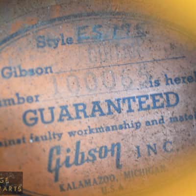 Vintage 1963 Gibson ES-175 Original Sunburst Finish, Single PAF, Killer Player! image 16