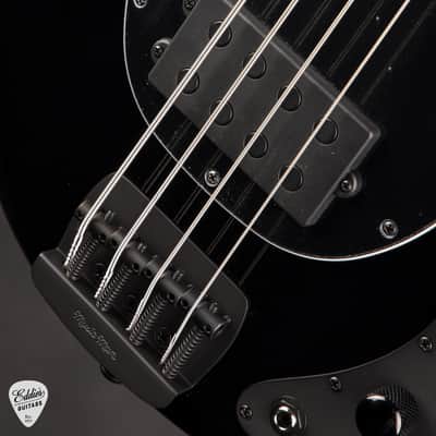 (SEP 9)Ernie Ball Music Man Short Scale StingRay - Black #K13334 image 14