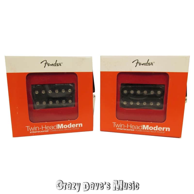 Fender Twin Head Modern Humbucking Bridge Neck Pickup Set image 1