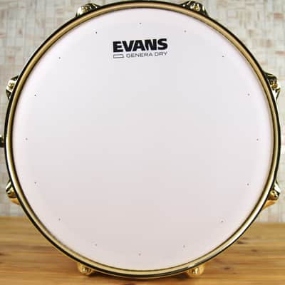 Click Custom 6ply Maple/Mahogany 5.5x12 Snare Drum Natural Satin Oil image 8