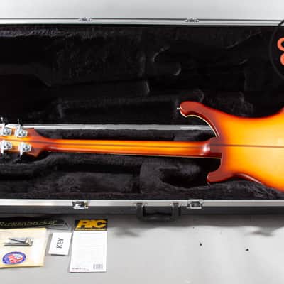 2023 Rickenbacker 4003 Satin Autumnglo | Checkerboard Binding | OHSC | Rare image 6