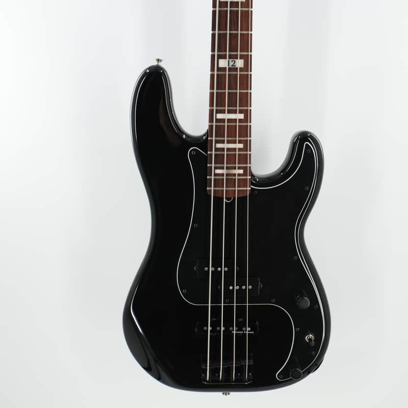 Fender Artist Series Duff McKagan Deluxe Precision Bass with Rosewood Fretboard - Black w/ Fender Gigbag image 1