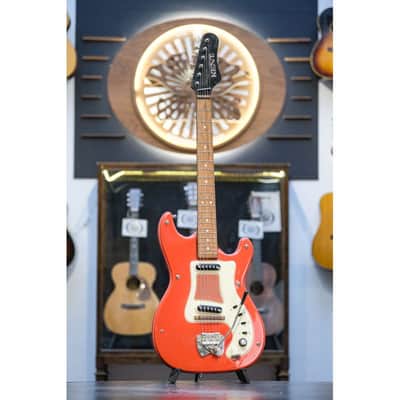 1963 Hagström Kent PB-24-G red image 2