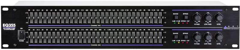 ART EQ355 Dual 1/3 Octave EQ image 1