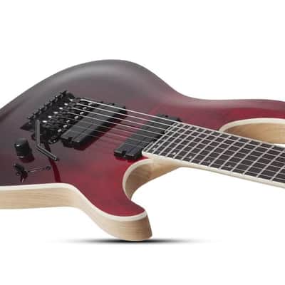 Schecter C-7 FR SLS Elite Blood Burst image 3