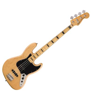 Squier Classic Vibe '70s Jazz Bass - Natural w/ Maple Fingerboard image 1