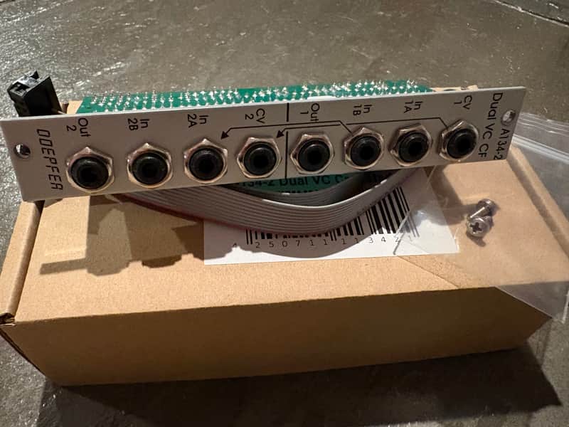 Doepfer A-134-2 Dual Voltage Controlled Crossfader - Silver image 1