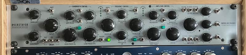 Overstayer Modular Channel 8755DS - Stereo Analogue Channel Strip image 1