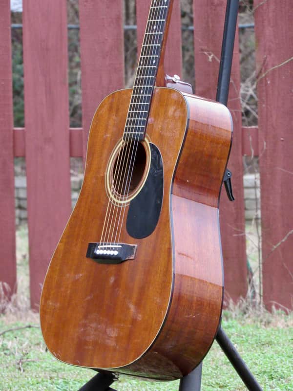 Lawsuit Era~ 1975 Ariana by Aria D-15 All Mahogany Dreadnought
