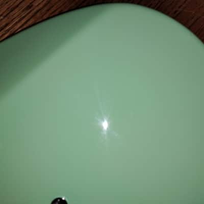 Warmoth Roasted Alder Telecaster Body Nitro Finished Surf Green image 18