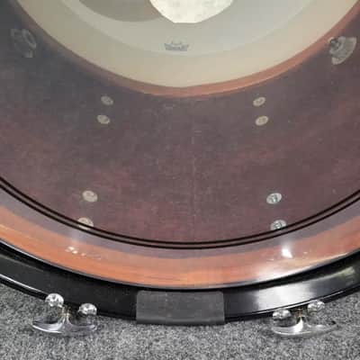 Used Vintage Ludwig 2pc Drum Set Silver Sparkle - Good image 4