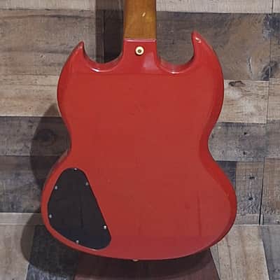 1967 Gibson Melody Maker D "SG" - Fire Engine Red - image 9