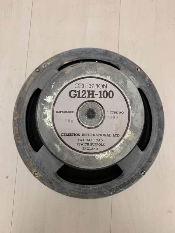 Celestion G12H100 12" Guitar Speaker 16 ohm Vintage image 1
