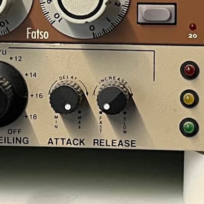 Inovonics Model 201 Compressor/Limiter 1970's - White image 1