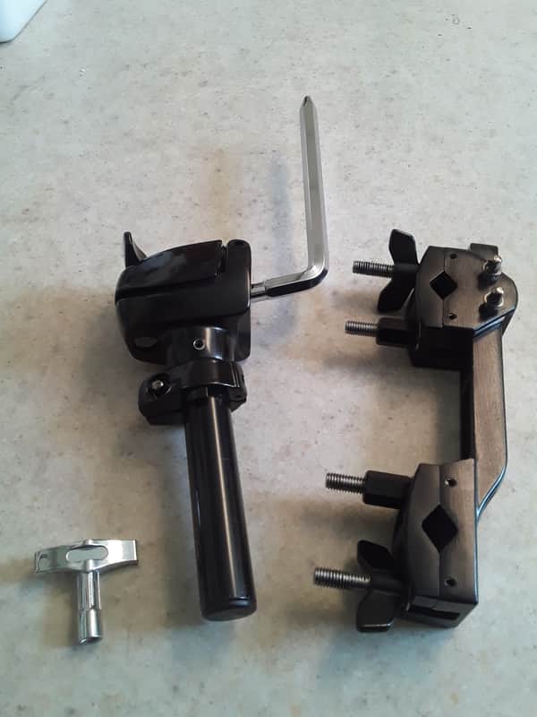Heavy Duty Mapex Matching Hex L-rod Drum Arm  & Dogbone Clamp Mount Bundle - (*Ready to Ship*) image 1