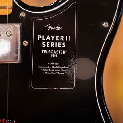 Fender Player II Telecaster HH, Maple Fingerboard, 3-Color Sunburst image 4