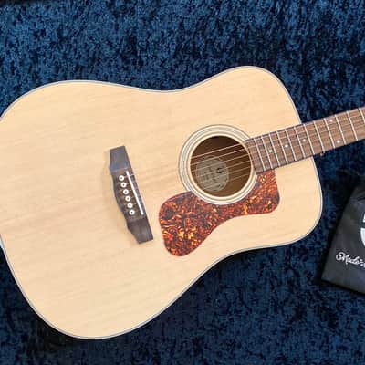 New Guild D-240E Dreadhnaught Westerly Collection , Pro Setup With Deluxe Gig Bag Ships Worldwide image 1