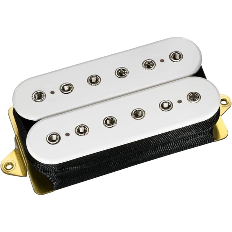 DiMarzio DP151 PAF Pro Humbucker Pickup -F-spaced- White W/Nickel pole -NEW image 1