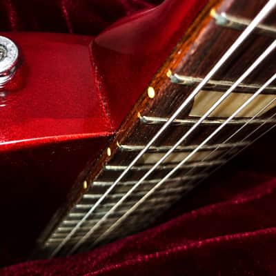 2021 Wine Red Les Paul Studio Without Fretboard Binding image 2