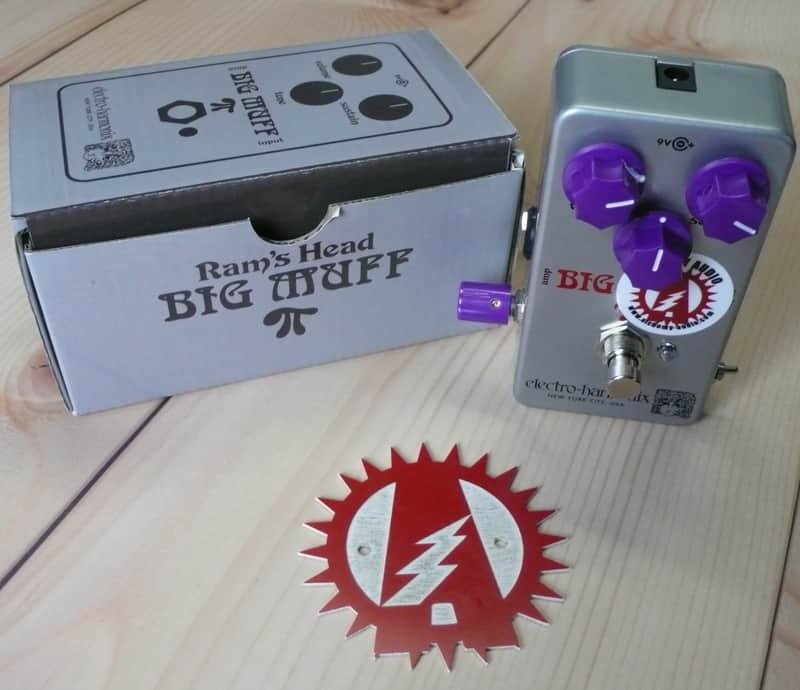 Alchemy Audio modified Electro-Harmonix Big Muff Ram's Head reissue Fuzz Distortion New In Box image 1