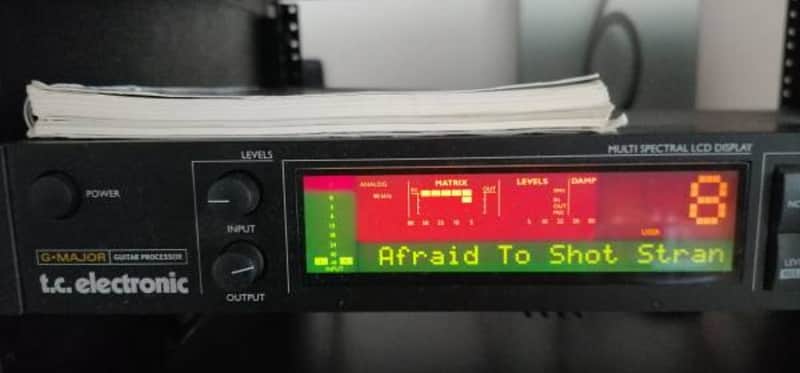 TC Electronic G Major Guitar Effects Processor | Reverb