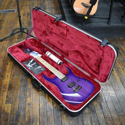 Ibanez Japan Prestige RG652AHMFX Electric Guitar Royal Plum Burst w/Hard Case image 9