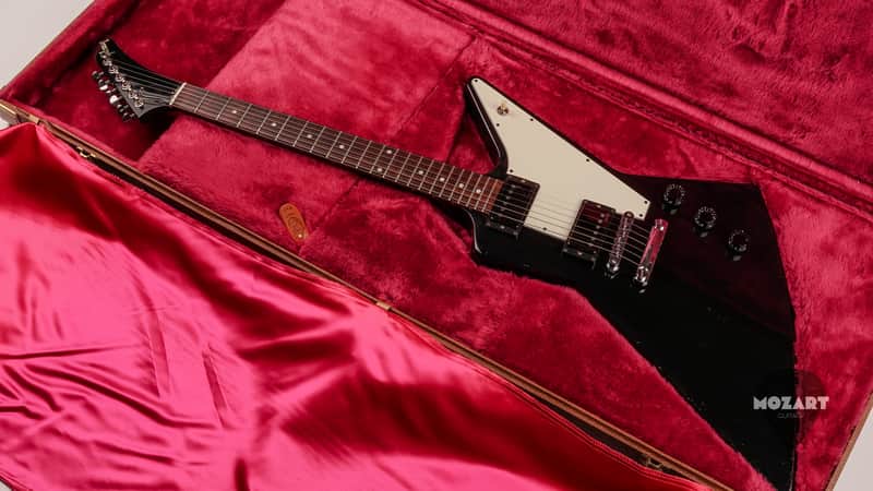 Gibson USA Explorer '76 Reissue 1998 Ebony | EMG Het Set | OHSC