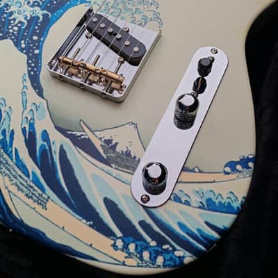 *NEW IN BOX* 2026 Fender Japan Art Canvas Esquire "The Great Wave Off Kanagawa" Hokusai - Limited Edition Fender Flagship Tokyo ONLY ! MIJ, JD26 image 8